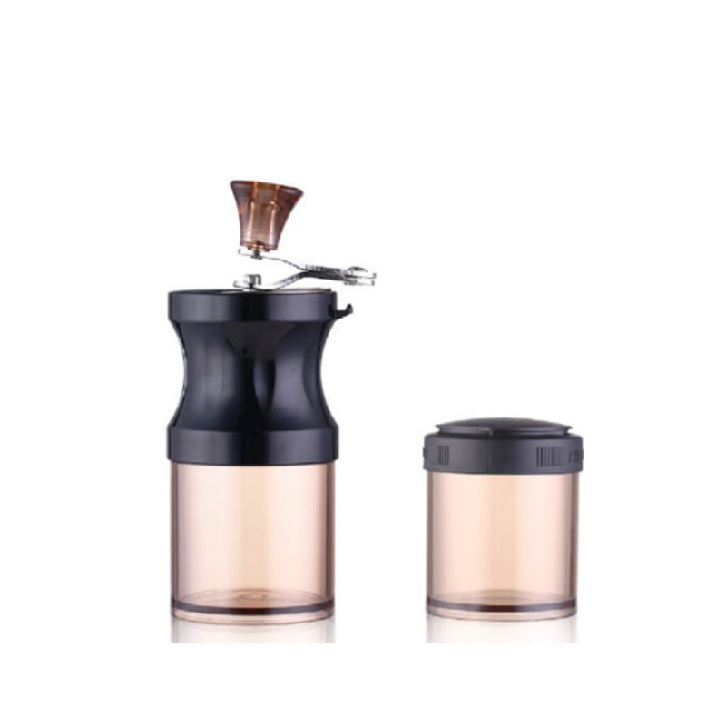 Hand-cranked bean grinder, hand-washed pot, electronic scale, seven-piece coffee gift box, travel hand-washed coffee pot set