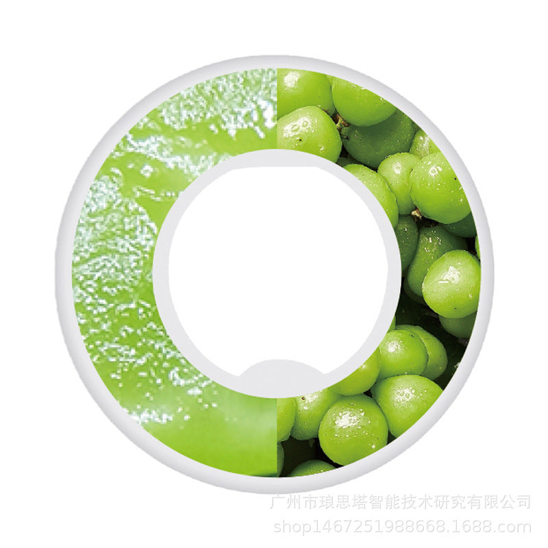 Amazon hot style 0 sugar 0 card fragrance cup portable incense ring water cup fruit flavor large kettle Tritan drinking water artifact