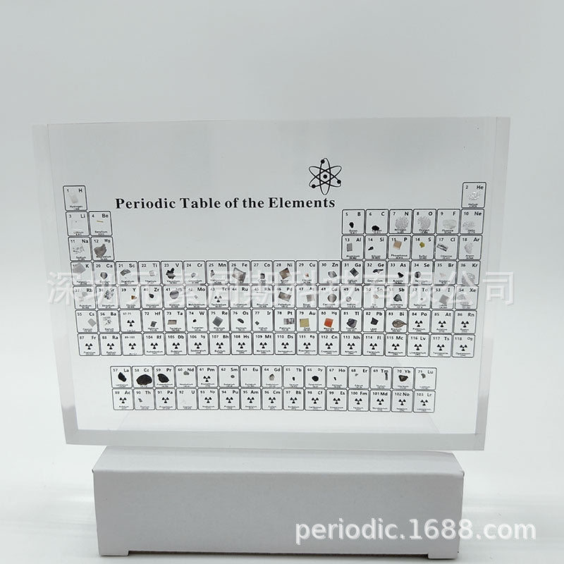 Acrylic Periodic Table of Chemical Elements Chemical Element Display Sign Plexiglass Amazon Periodic Table of Elements