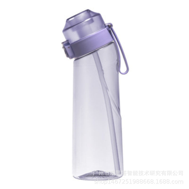 Amazon hot style 0 sugar 0 card fragrance cup portable incense ring water cup fruit flavor large kettle Tritan drinking water artifact