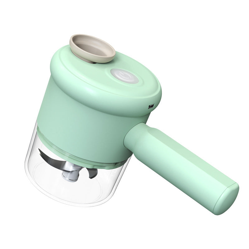 New Gatling Vegetable Cutter Household Electric Garlic Cutter Automatic Slicer Garlic Cutter Artifact Multifunctional Vegetable Chopper