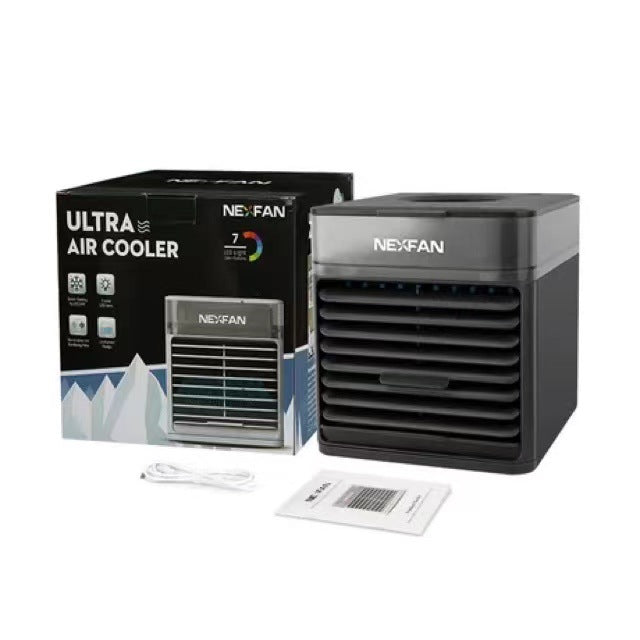 Mini Refrigeration Air Conditioning Fan Home USB Charging Desktop Small Spray Humidification Air Cooler