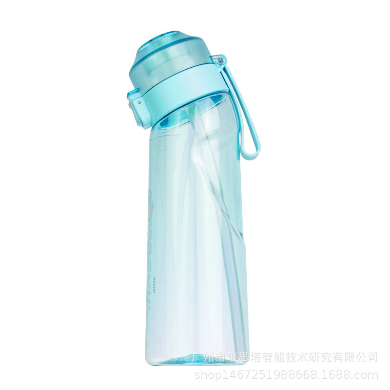 Amazon hot style 0 sugar 0 card fragrance cup portable incense ring water cup fruit flavor large kettle Tritan drinking water artifact
