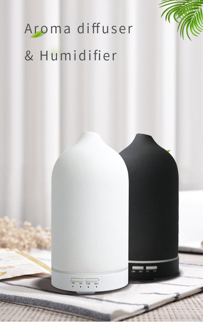 New ceramic aroma diffuser plug adapter spray 120ml diffuser 7 lanterns household aroma diffuser humidifier manufacturer