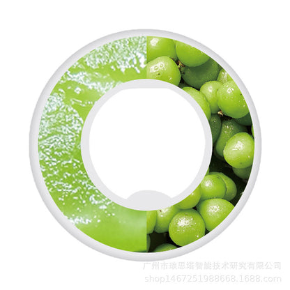 Amazon hot style 0 sugar 0 card fragrance cup portable incense ring water cup fruit flavor large kettle Tritan drinking water artifact