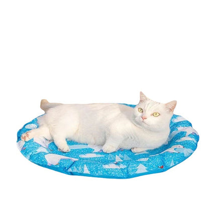 Pet ice silk summer cool bed dog cat cool mat cat ice pad cooling ice summer ice pad cat can not tear