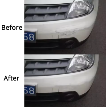 Car Body Compound Before and After use