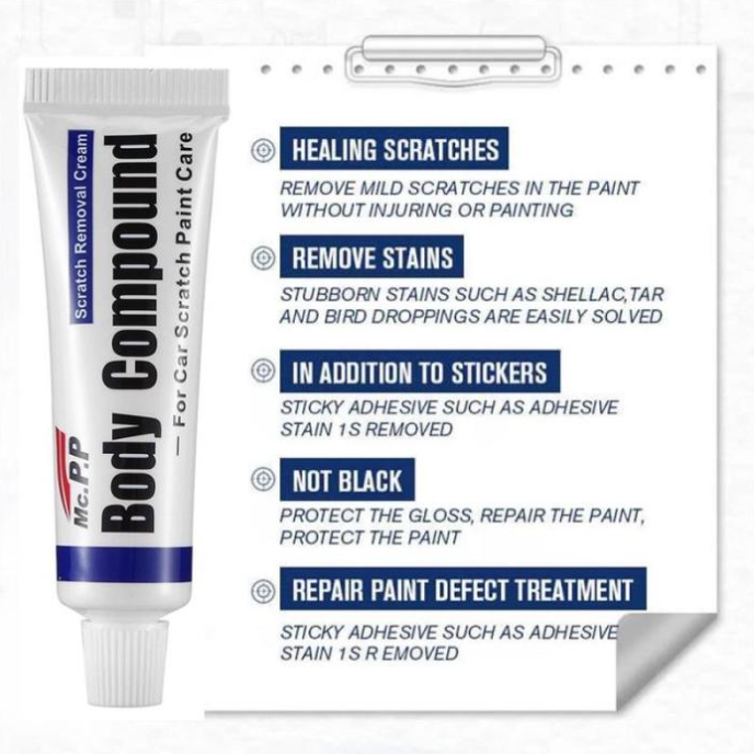 Car Body Compound Benefits